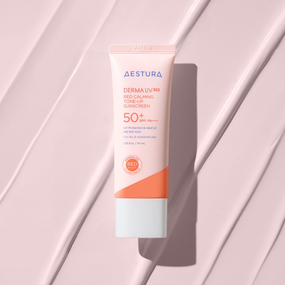 AESTURA DermaUV365 Red Calming Tone-Up Sunscreen 3