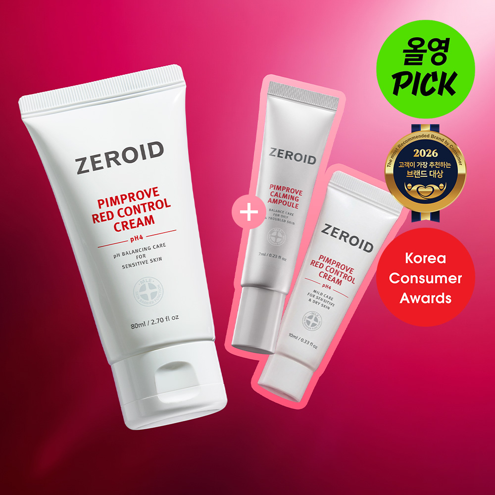 ZEROID Pimprobe Red Control Cream pH4 2